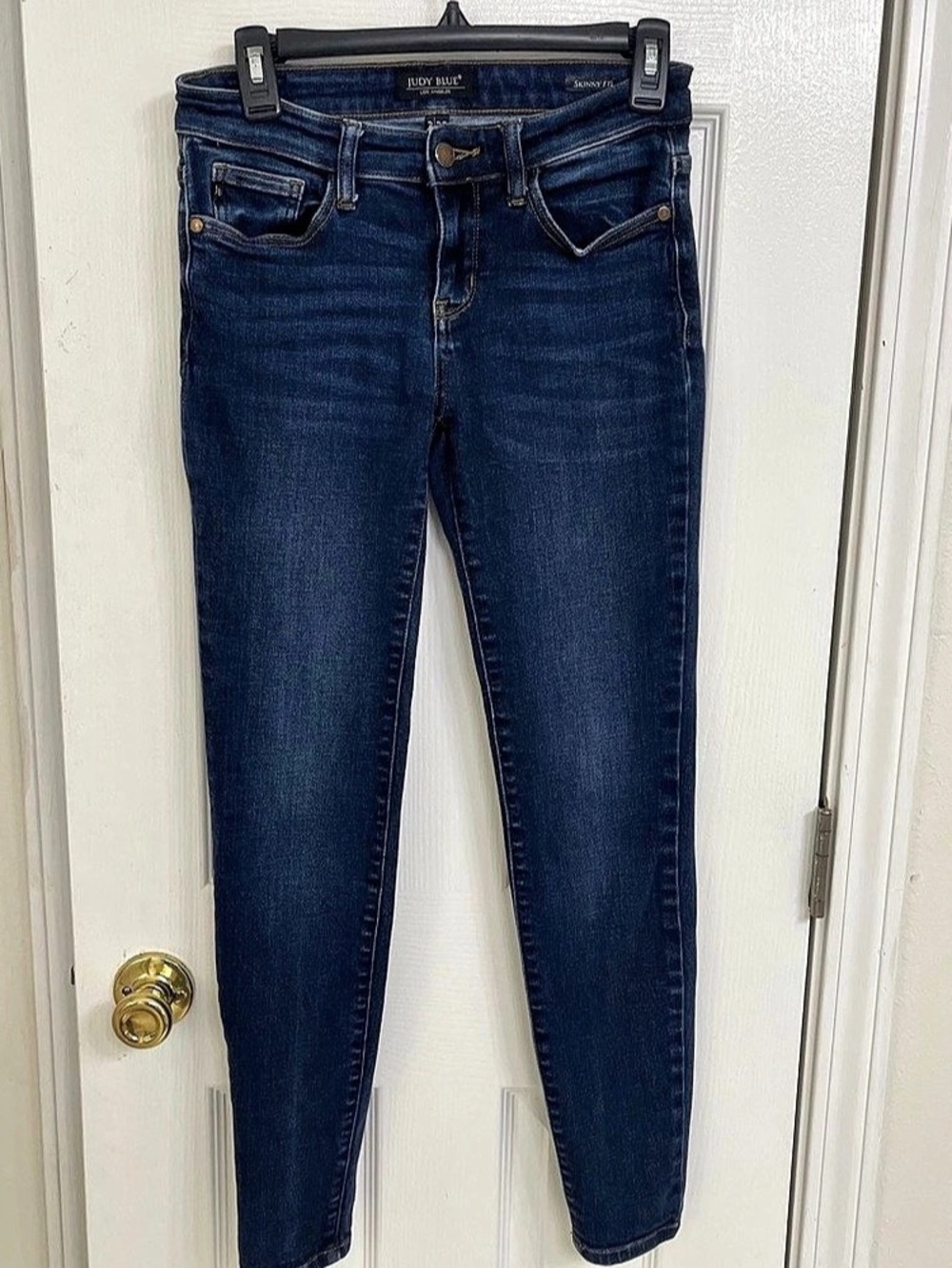 Judy Blue Skinny Fit Skinny Jeans in Blue Waist 3/26 Like New